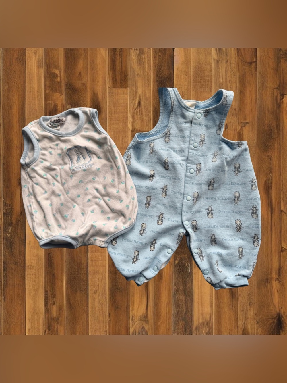 Beatrix Potter Peter Rabbit Baby Outfit Bundle Vintage Made in Canada